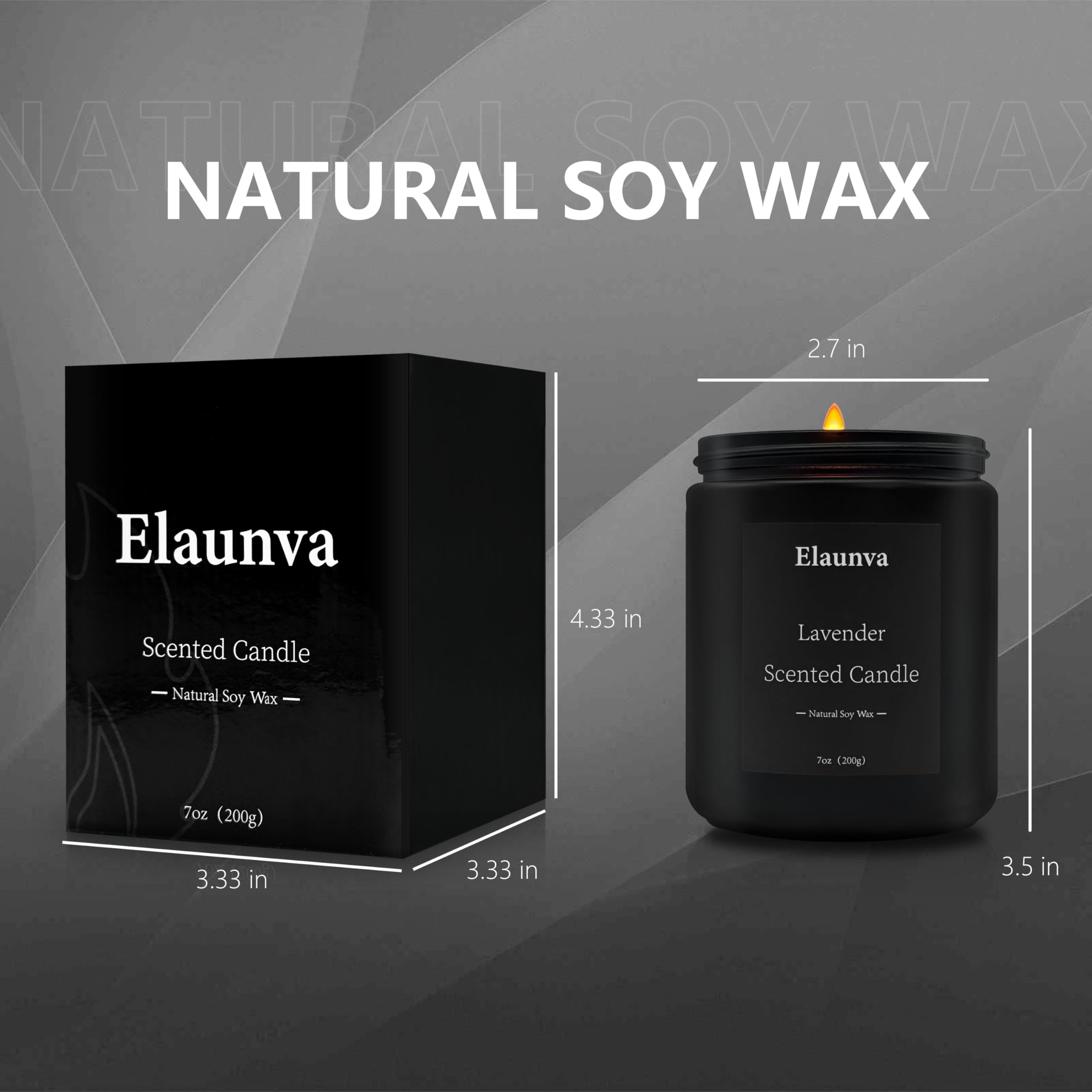 Elaunva lavanda para uso en salones, dormitorios y escritorios relajantes.