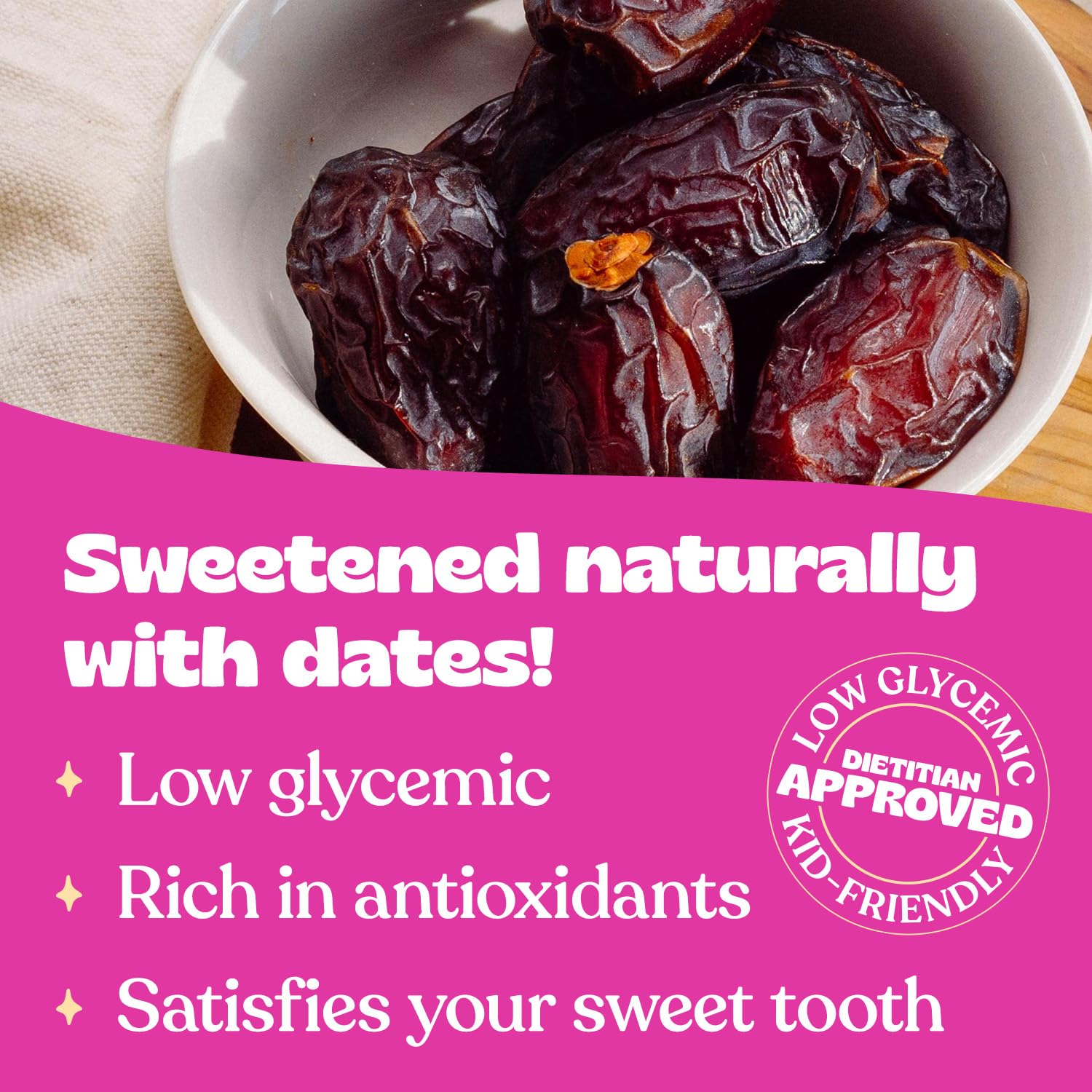 ELAVI Birthday Cake Blondie eight-pack display highlighting convenient family-friendly snack option