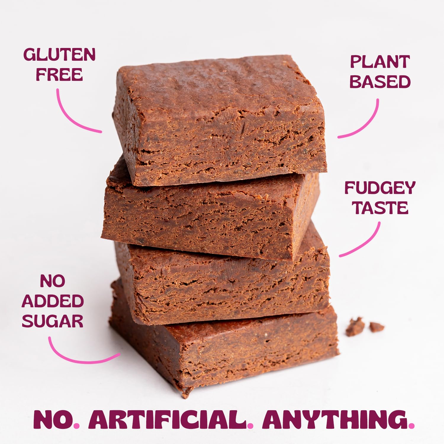 ELAVI Protein Brownie after-microwave serving, warm and soft, perfect quick treat