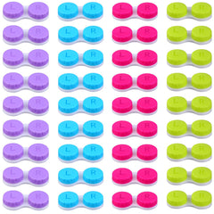 Elcoho blue left lens case with L/R labeling for easy identification.