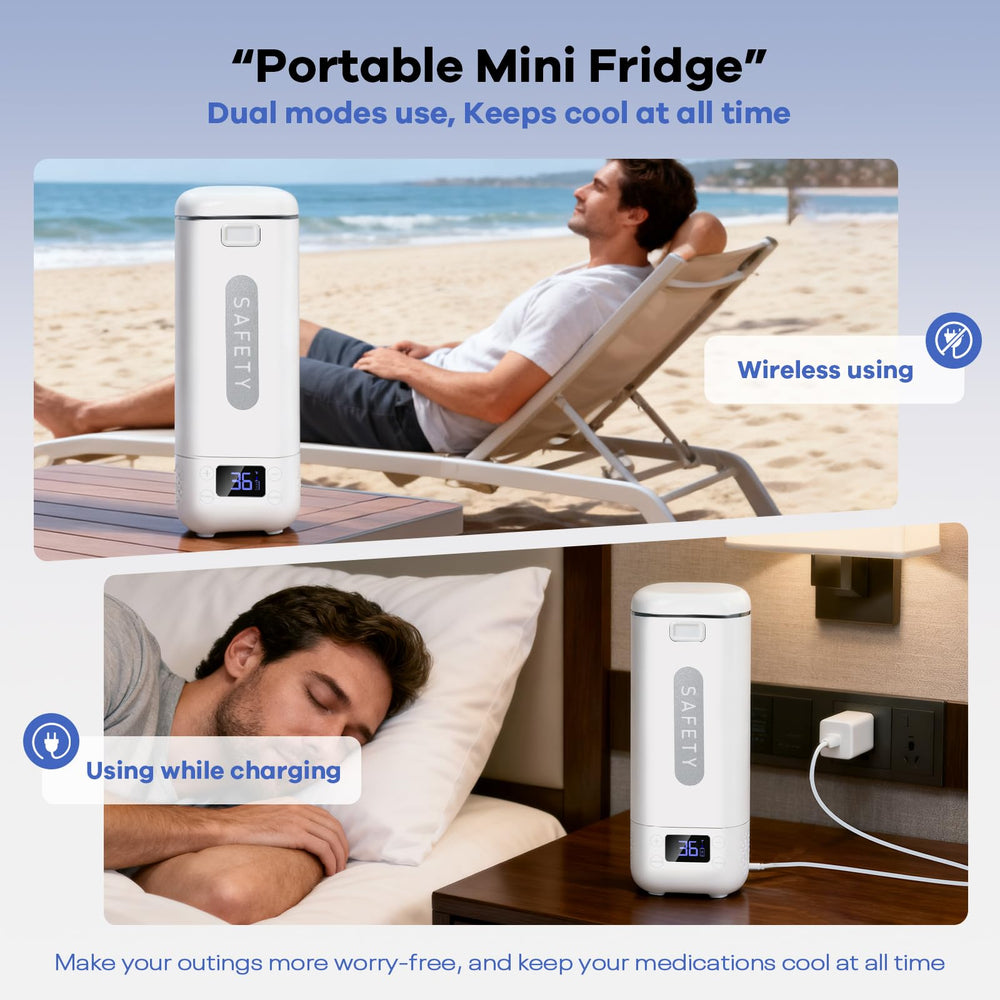 ELDERACARE rapid cooling technology quickly reaches set temperature for on-demand cooling.