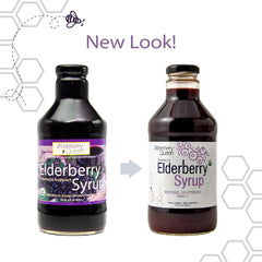 Elderberry Queen pour image, smooth syrup texture ready for kids’ dosing.