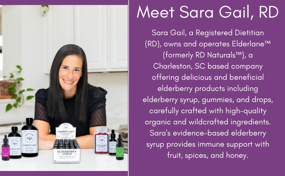 Elderlane Lab-tested purity and potency seal on packaging.