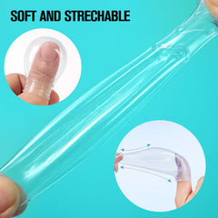 Eldosilk soft silicone fit stays comfortable on fingers and toes.