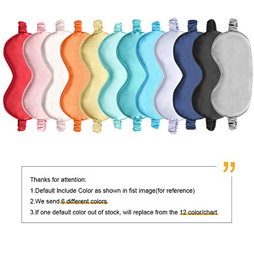 EleCharm antifaz ojos seda satin, regalo práctico para Navidad
