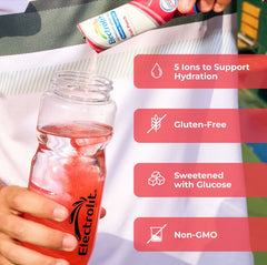 Electrolit gluten-free hydration sticks ready to support daily fluid balance.