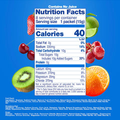 Electrolit grape electrolyte packet for quick refreshment after workouts.