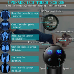 Elefor massage gun bullet head targets precise trigger points.