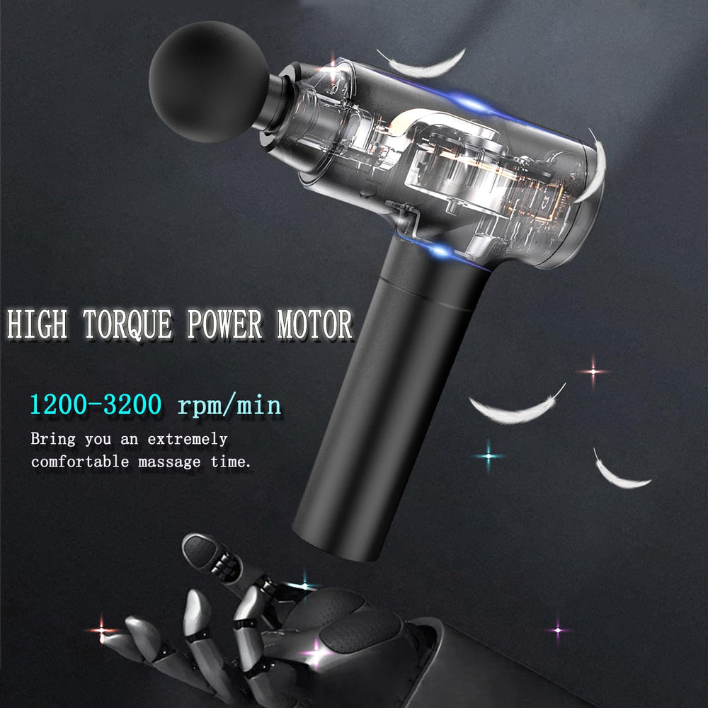 Elefor massage gun cushion head for sensitive areas.