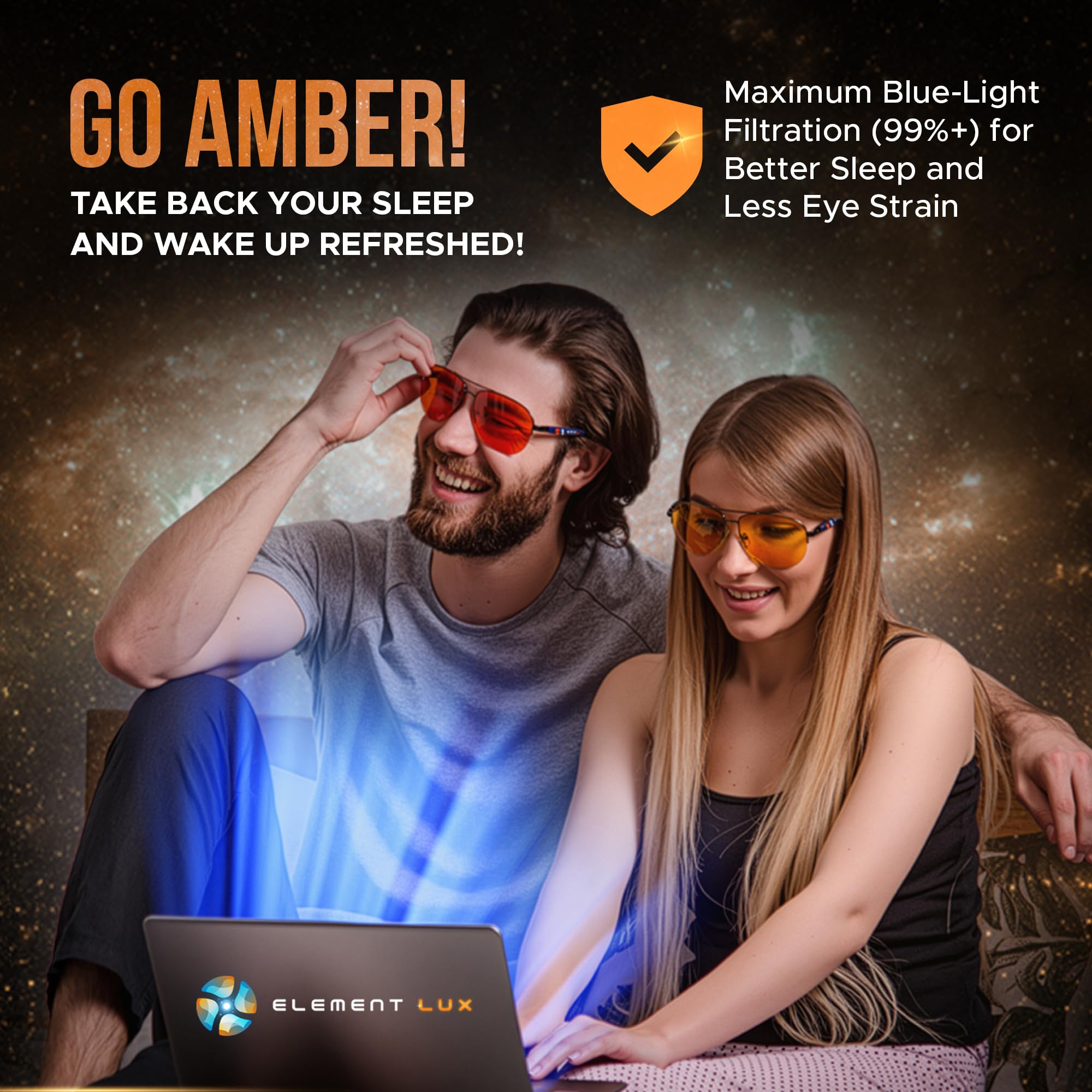 Element Lux durable TR90 frames offer lightweight comfort for daily wear.