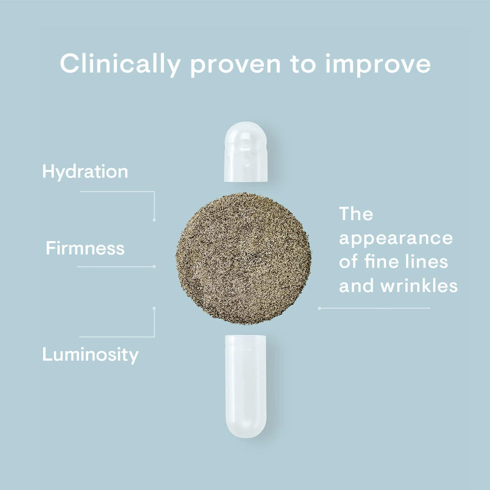 Daily routine shot with Elemis Pro-Collagen Skin Future and water