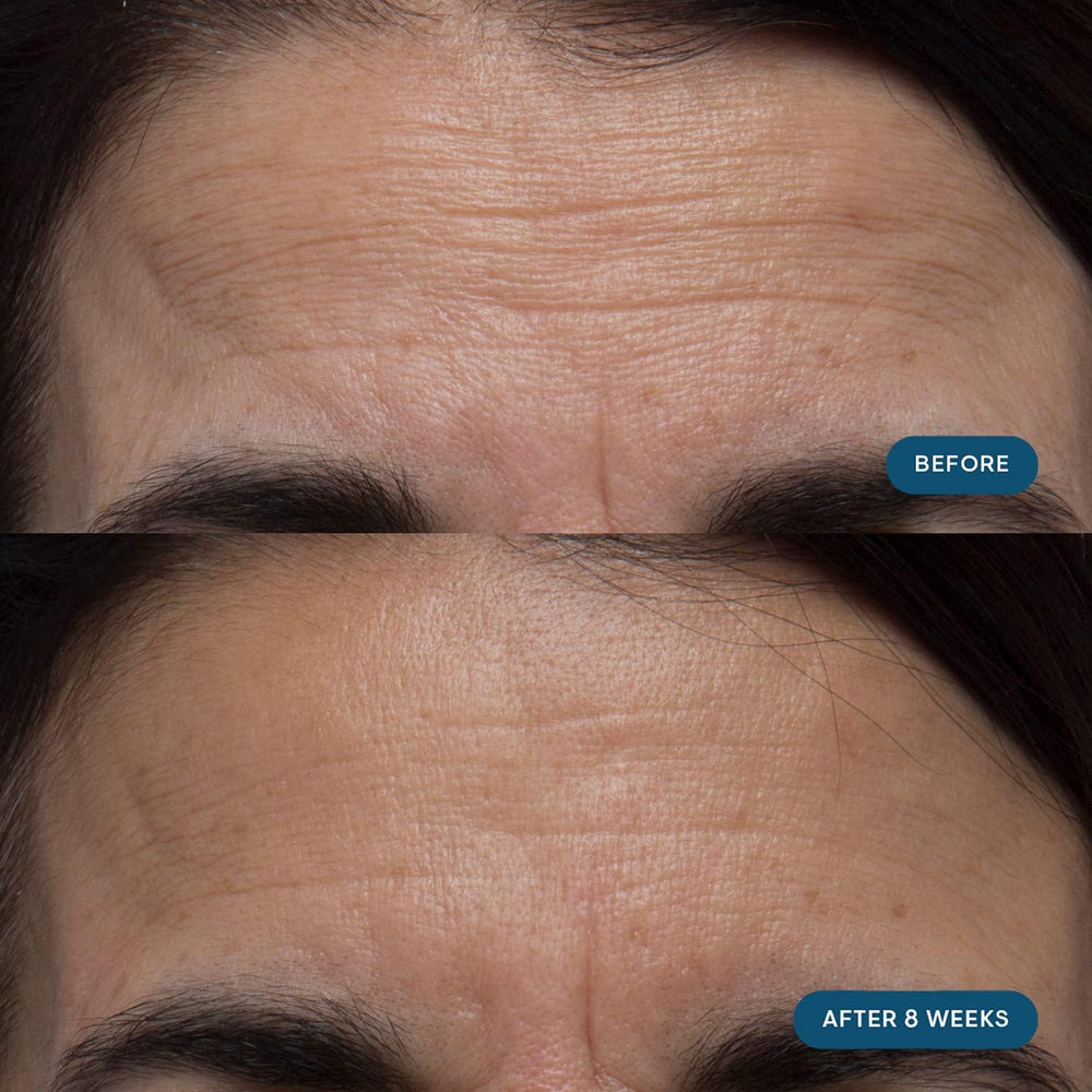 Label detail of Elemis Pro-Collagen Skin Future highlights collagen support