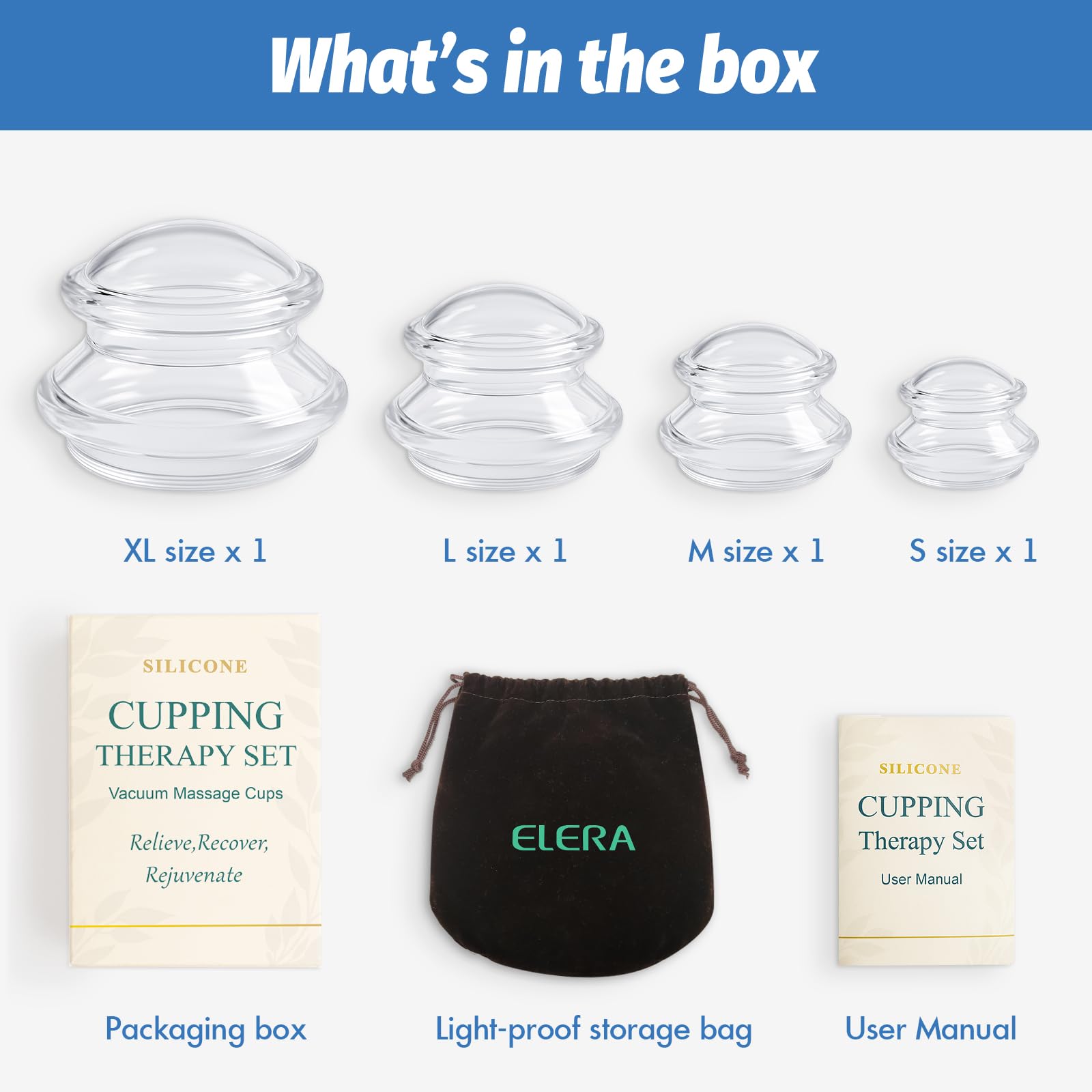 ELERA cupping-gourd-shape-in-use captures the translucent design in action.