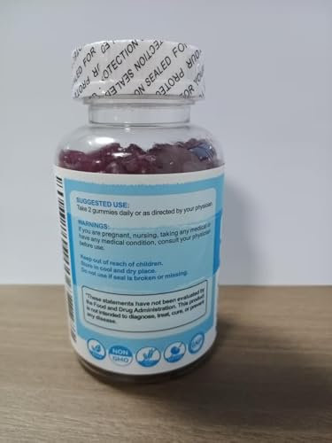 Label details on ElevateLife gummies showing creatine monohydrate for muscle support.