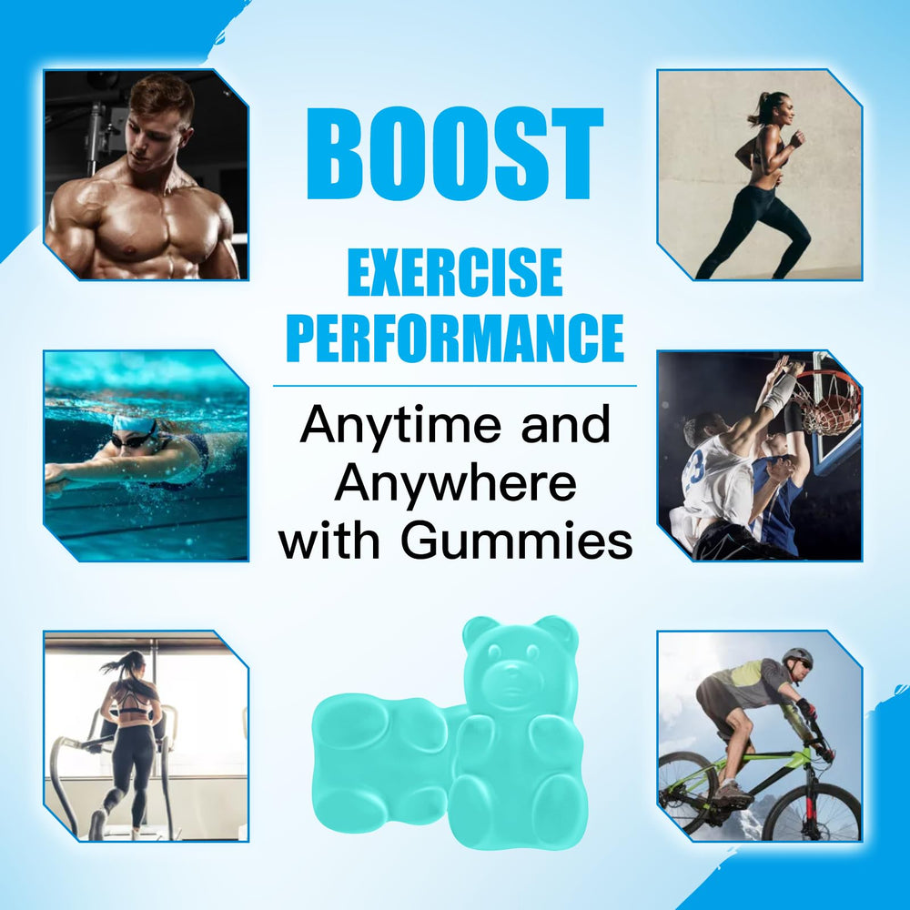 Tear-open pouch of ElevateLife gummies for on-the-go training sessions.