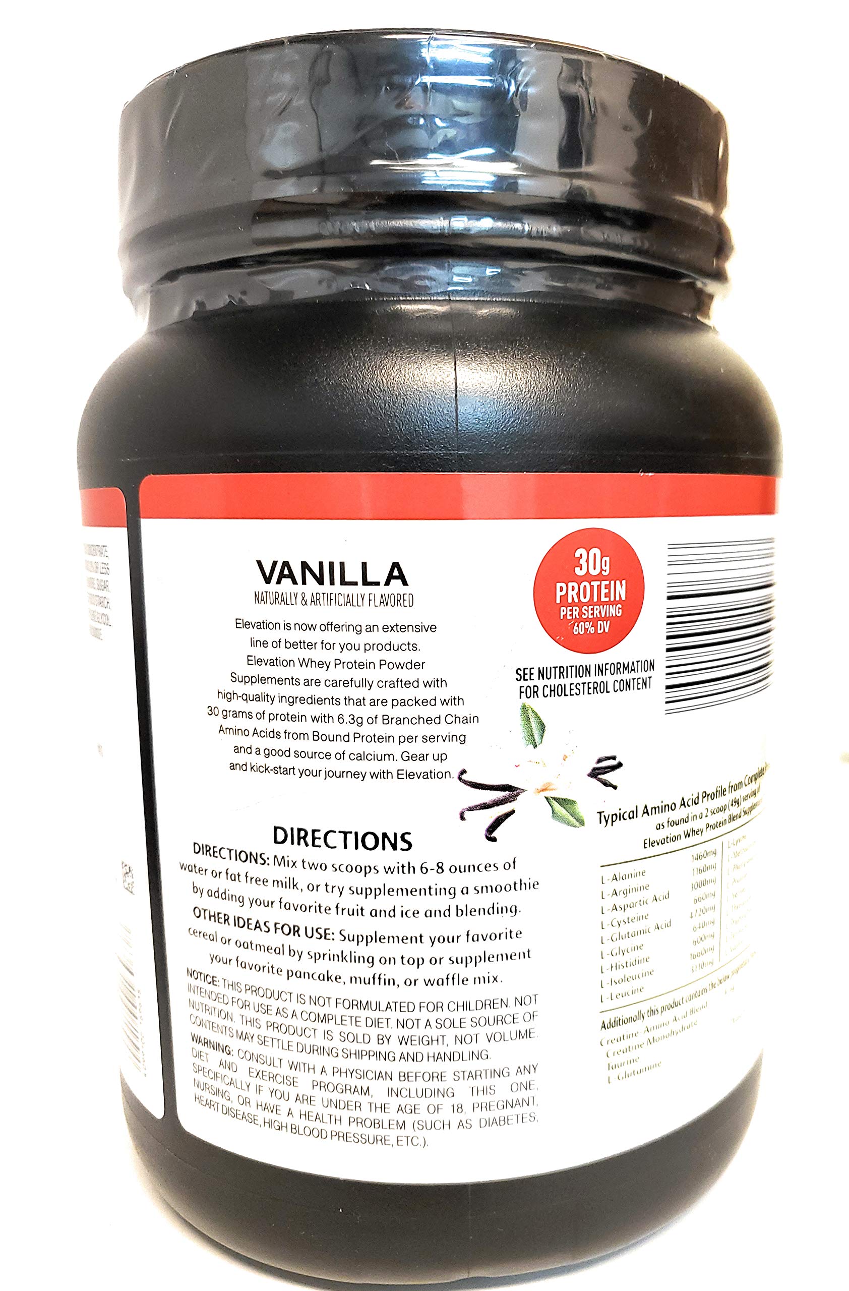 Elevation vanilla protein powder in pancake batter for higher protein breakfast
