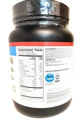 Elevation vanilla protein powder 32oz scoop ready to mix into a shake