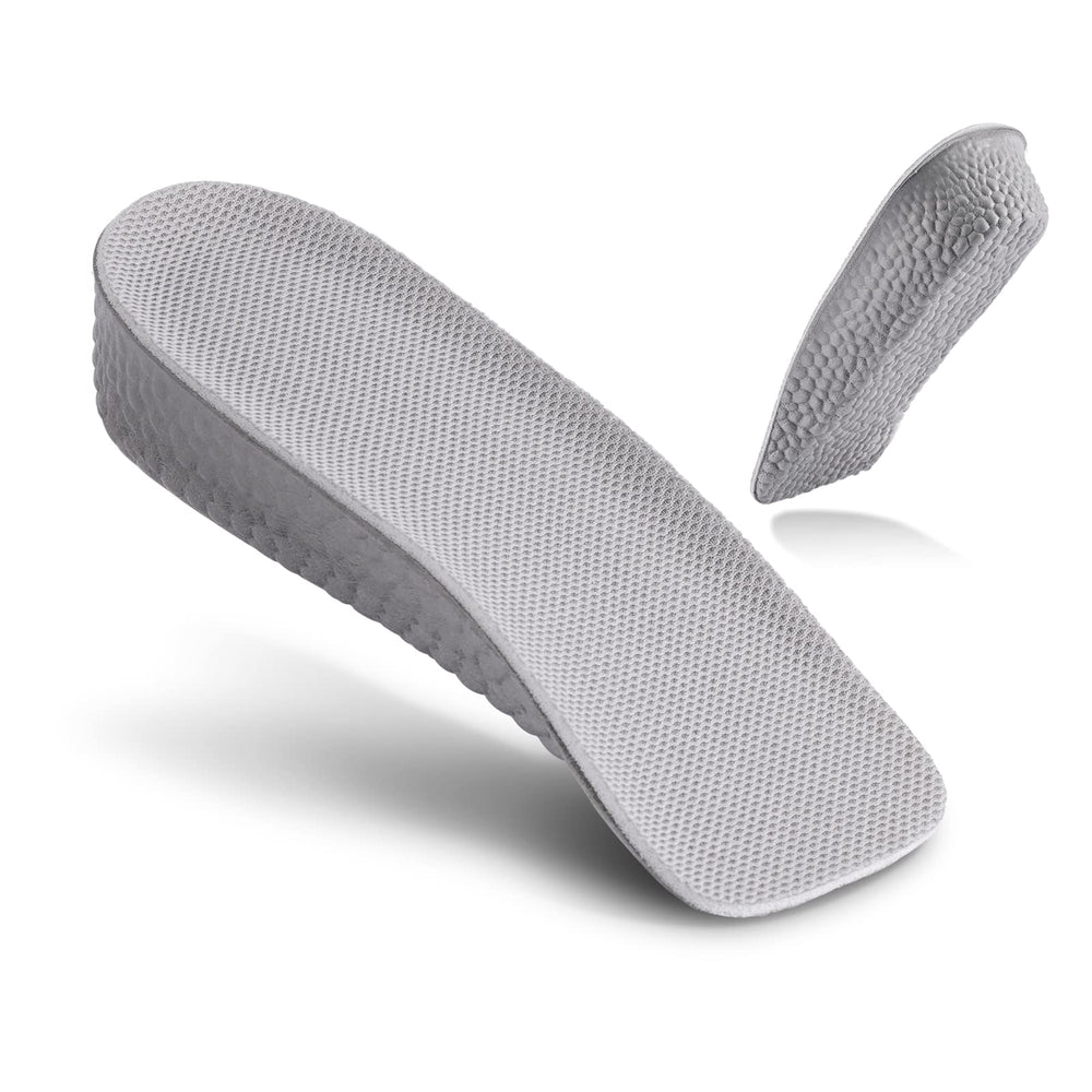 Elfzone height increase insoles packaging showing the discreet 1-inch lift.