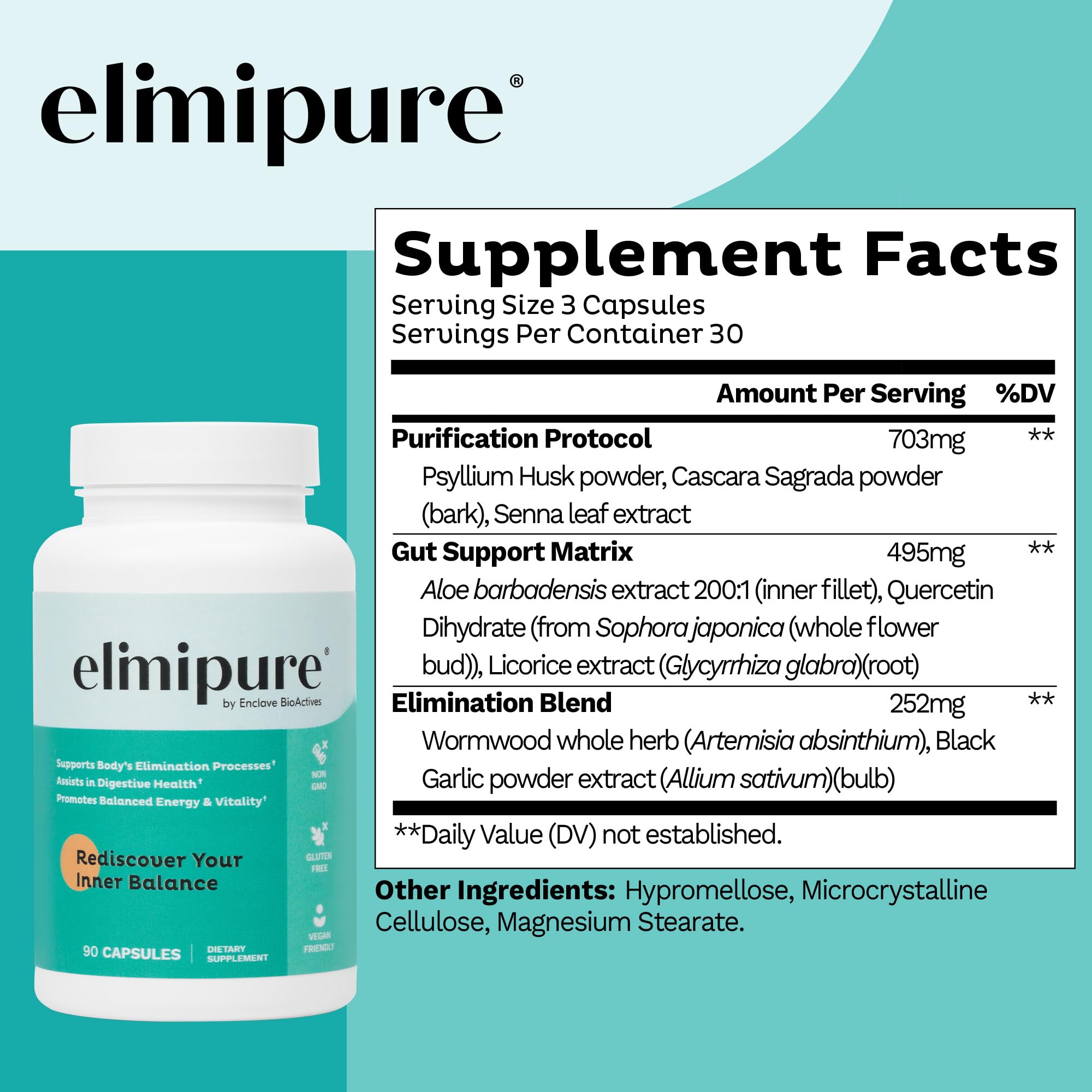 Elimipure Gut Cleanse in action suggesting potential energy and balance