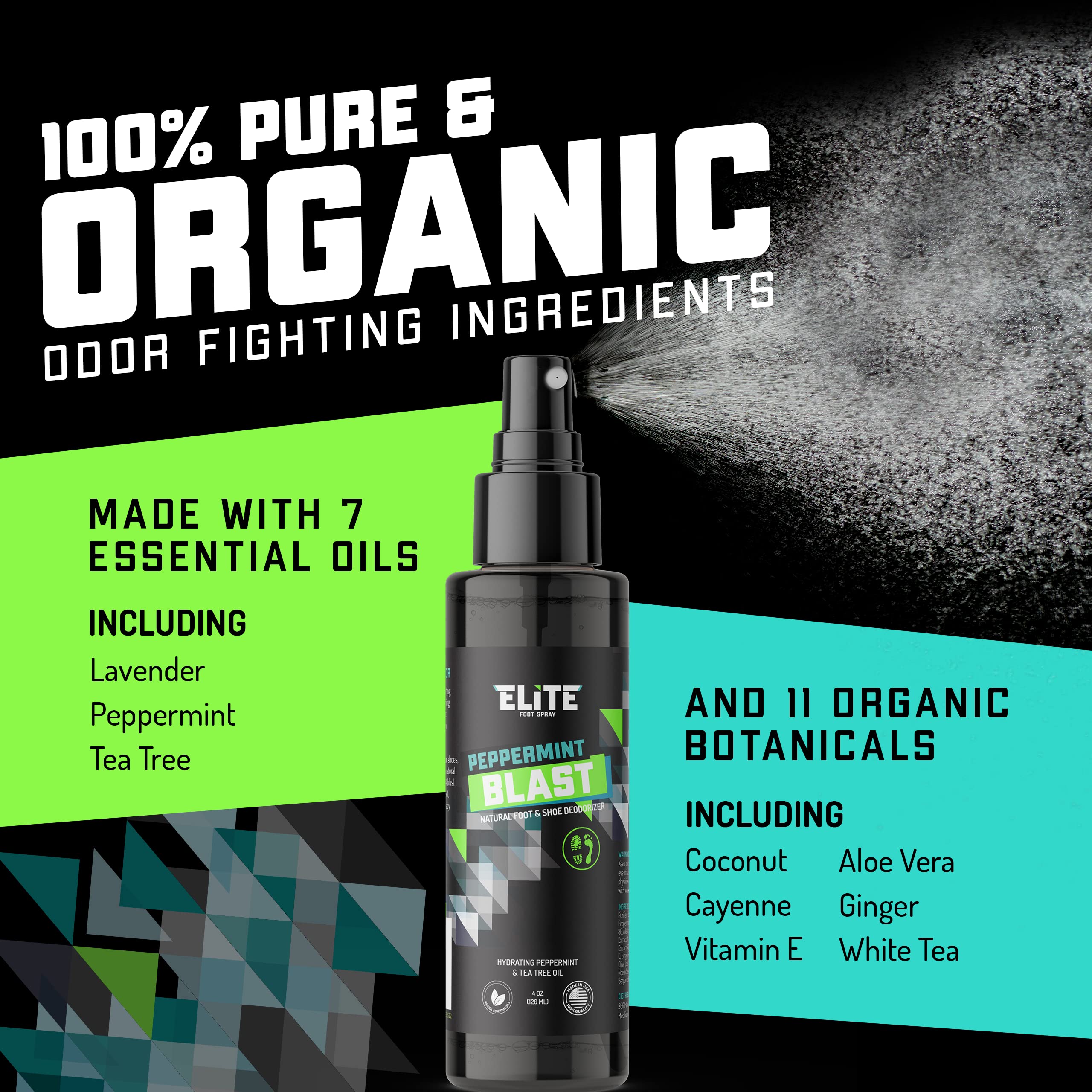 Work boots kept odor-free with Elite Sportz Deodorizer spray