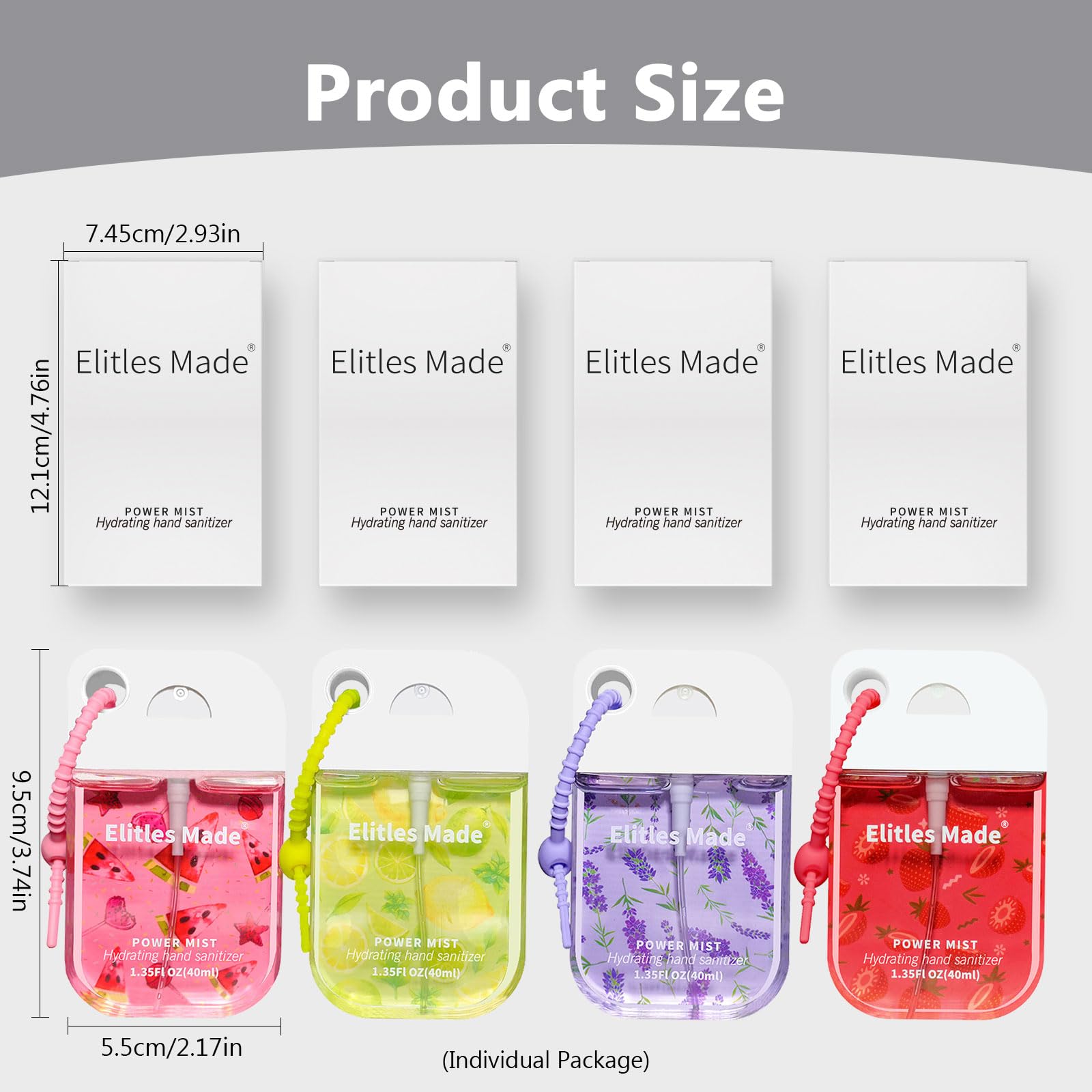 Elitles Made aloe-hydration hand sanitizer spray moisturizes hands