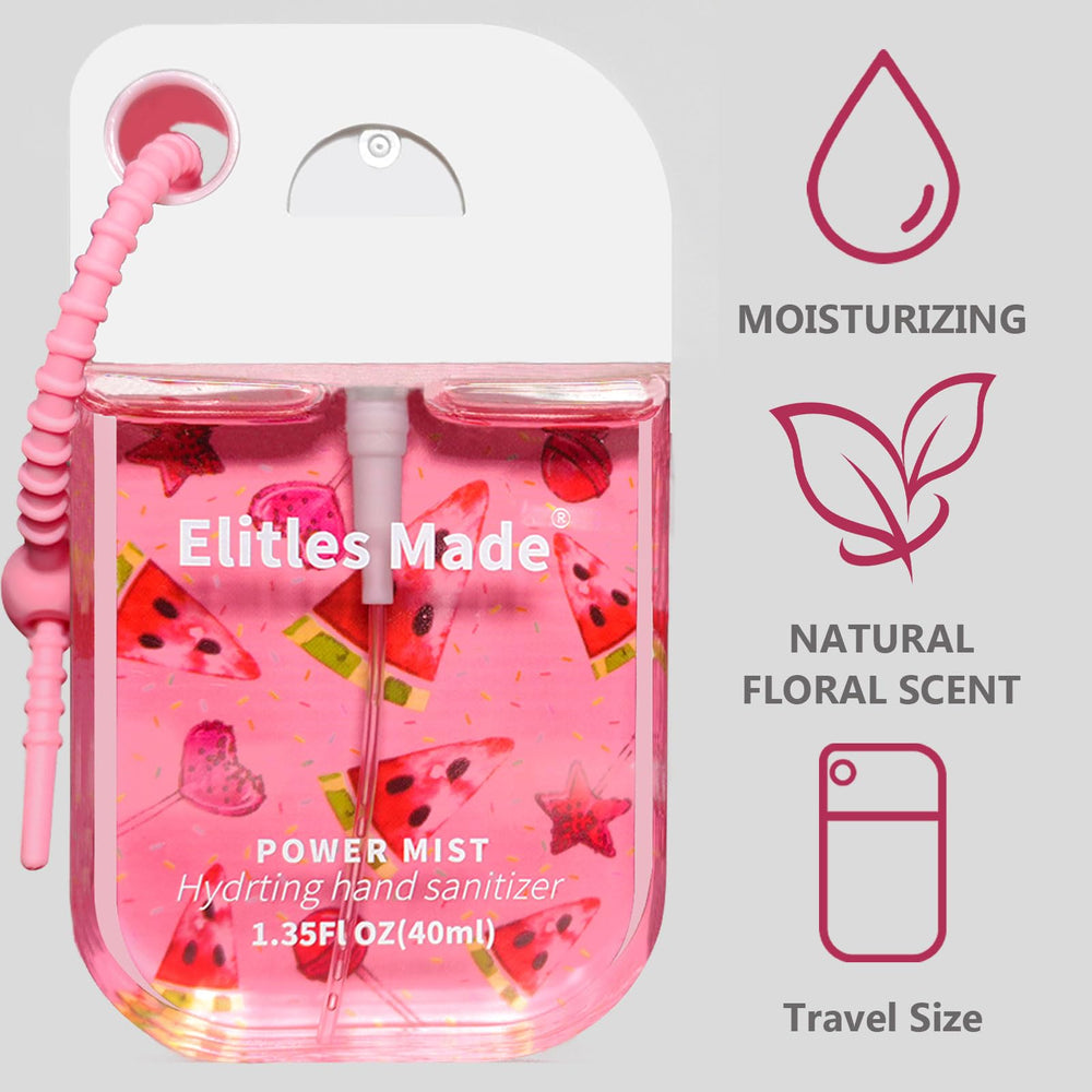 Elitles Made gift-ready hand sanitizer spray packaging for gifting