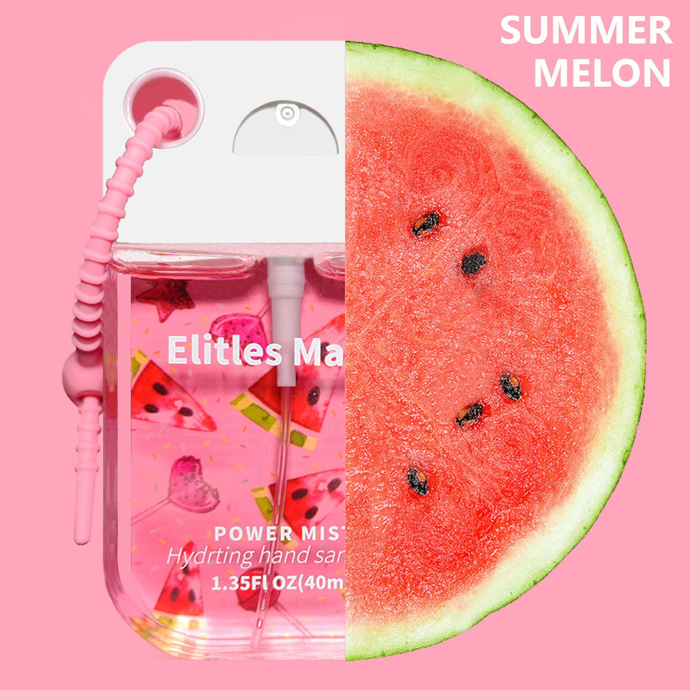 Elitles Made strawberry scent hand sanitizer spray playful clean hands