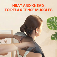 Elomol 20-node shiatsu delivers deep kneading for neck and shoulders.