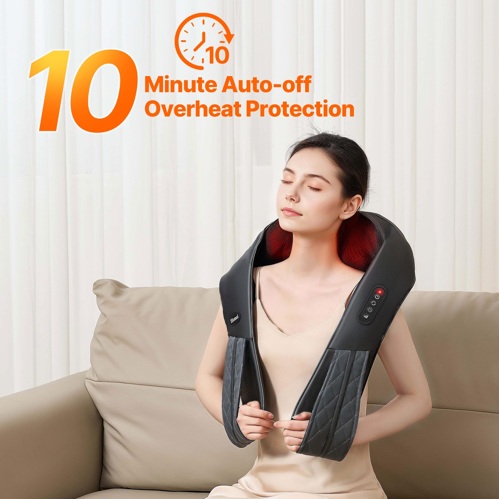 Elomol adjustable straps allow comfy angle customization for personalized relief.