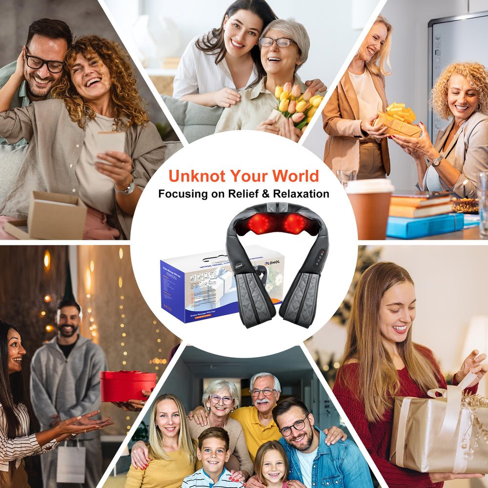 Elomol massager is ready as a thoughtful home, car, or travel gift.