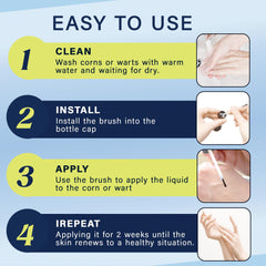 Elsophie corn and callus removal improves skin texture
