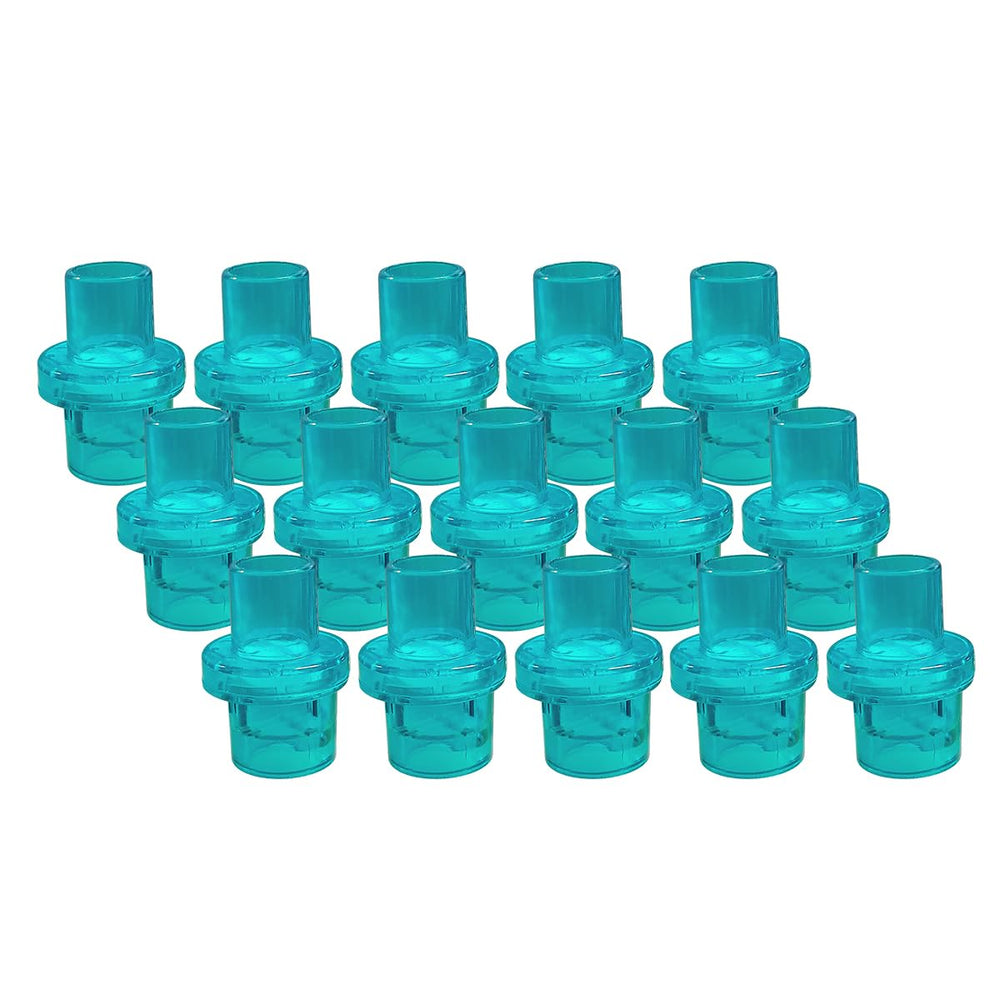 ELYSAID CPR one-way valve in green packaging for training practice