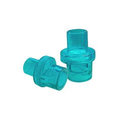 Valves arranged with training mask accessories by ELYSAID for instruction