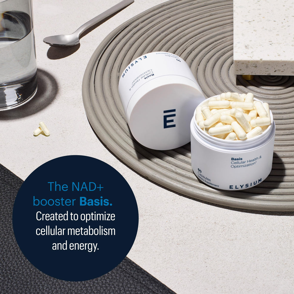 Pterostilbene ingredient close‑up in ELYSIUM Basis.