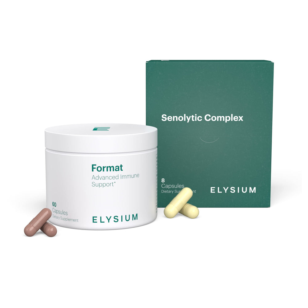 ELY-SIUM Format Immune Support bottle front—daily immune support for adults.