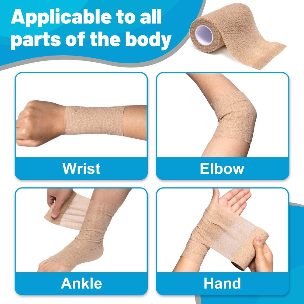 Elzrghs versatile wrap provides sports protection for wrists, knees, or ankles.