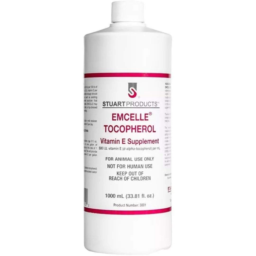 Emcelle Tocopherol micellized liquid bottle for rapid vitamin E uptake in water