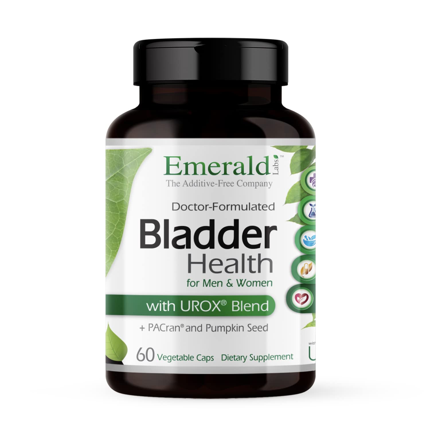 Emerald Labs Bladder Health cranberry capsule for daily urinary wellness