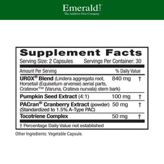 Emerald Labs PACran cranberry extract capsule for bladder support