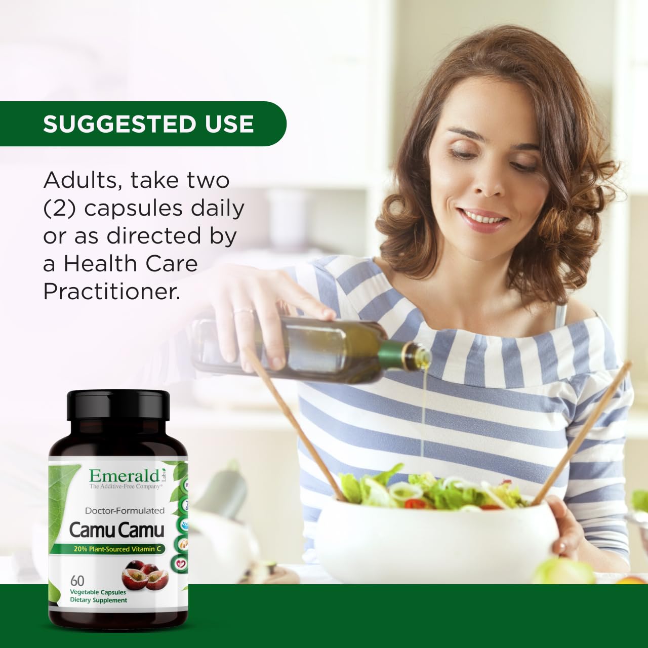 Camu Camu bioflavonoids detail highlighting full-spectrum nutrition