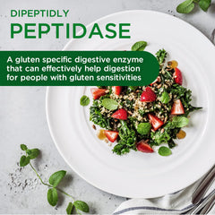 Emerald Labs Digestive Health bottle label highlights 200 million CFUs probiotic benefit.