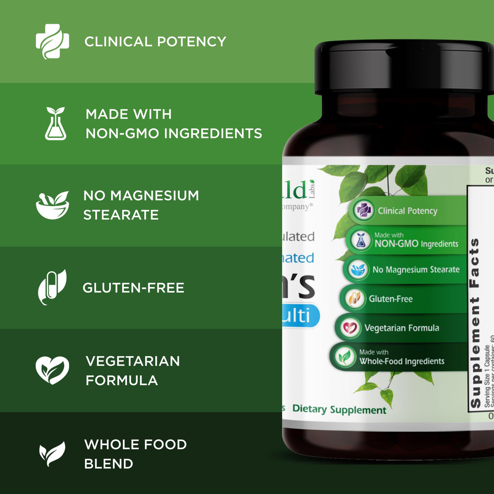 Lycopene and zinc on Emerald Labs packaging suggesting vision and prostate support.