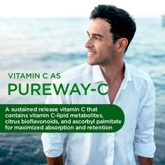Emerald Labs Men's 1 Daily Multi capsules closeup shows veggie capsules with additive-free formula