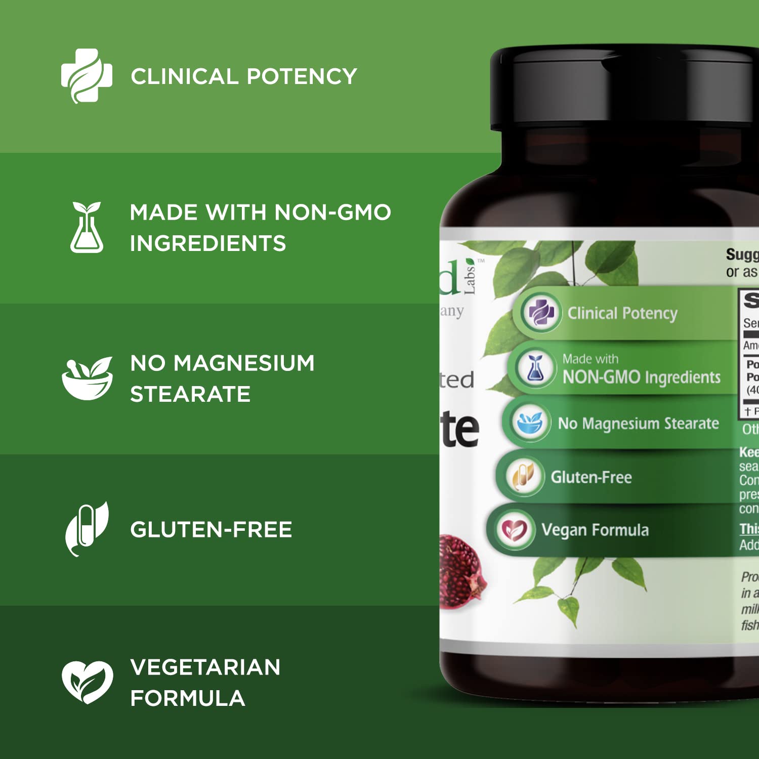 Pomegranate juice powder pack adds natural polyphenols to routine.