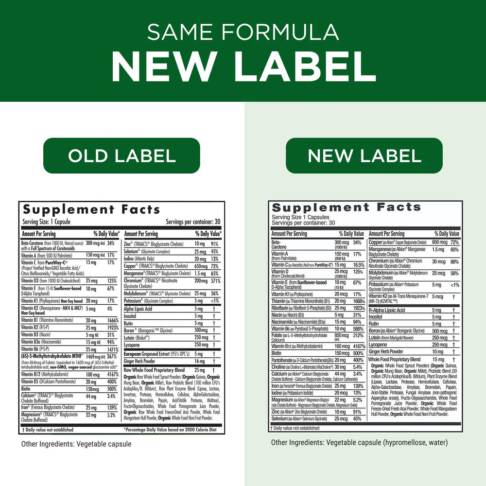 Emerald Labs Prenatal soy-free gluten-free formula fits sensitive diets.