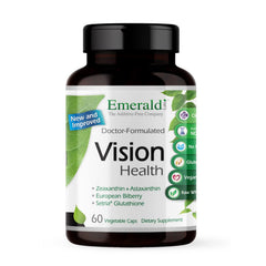Emerald Labs Vision Health capsules focused on lutein for daily eye support