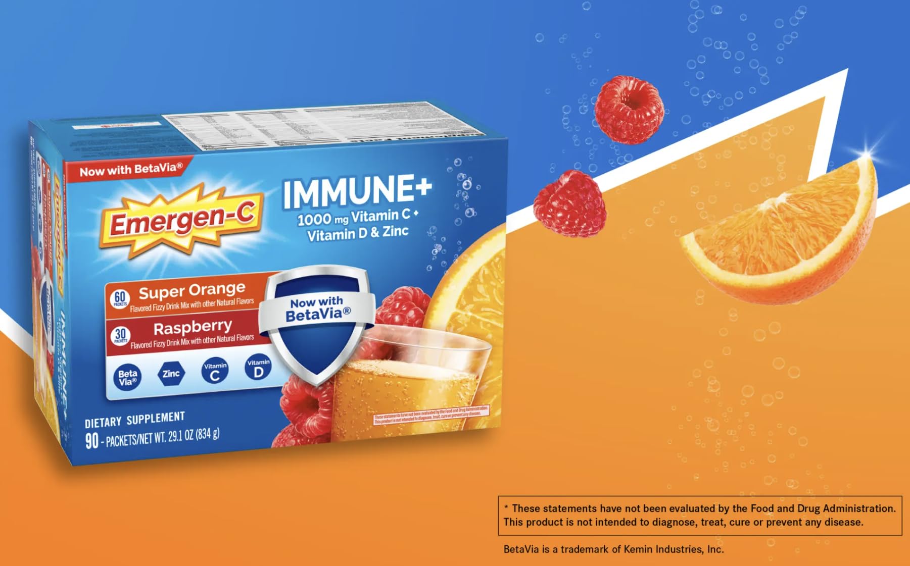 Morning routine featuring Emergen-C Immune+ as a refreshing start