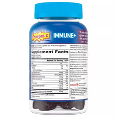 Emergen-C Immune+ Gummies bottle pouring scene for on-the-go vitamin C.