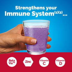 Emergen-C Immune+ Vitamin C powder sachets for daily immune support.
