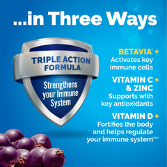 Emergen-C Immune+ Vitamin D and B vitamins for energy and immune routine.
